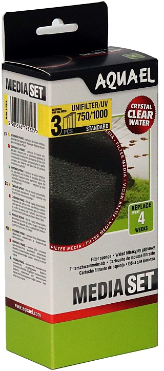 AQUAEL Filter Cartridge Uni Filter Standard Uni Filter 750/1000