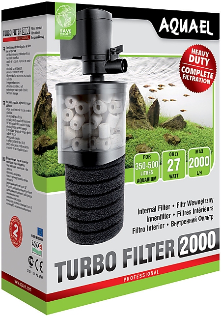 AQUAEL Turbo-Filter 2000 Innenfilter