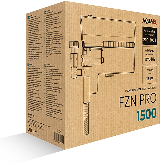 AQUAEL Anhängefilter FZN PRO 1000