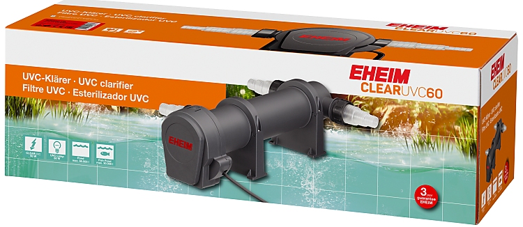Eheim UV-C Pond Water Clarifier CLEAR UVC CLEAR UVC-60
