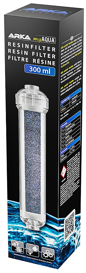 Arka myAQUA 190/380 Resinfilter gefüllt