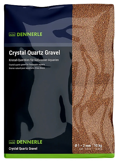 Dennerle Crystal Quartz Gravel light brown