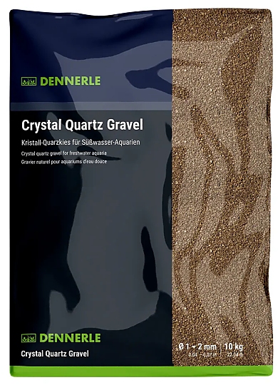 Dennerle Crystal Quartz Gravel dark brown
