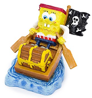 Penn-Plax Dekofigur -SpongeBob Pirat-