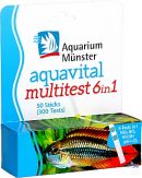 Aquarium Mnster aquavital Multitest 6 in 1