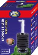 Aqua Nova Rund-Schwammfilter NSF-D200L