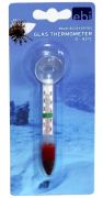 Glass Themometer with Suction Cup