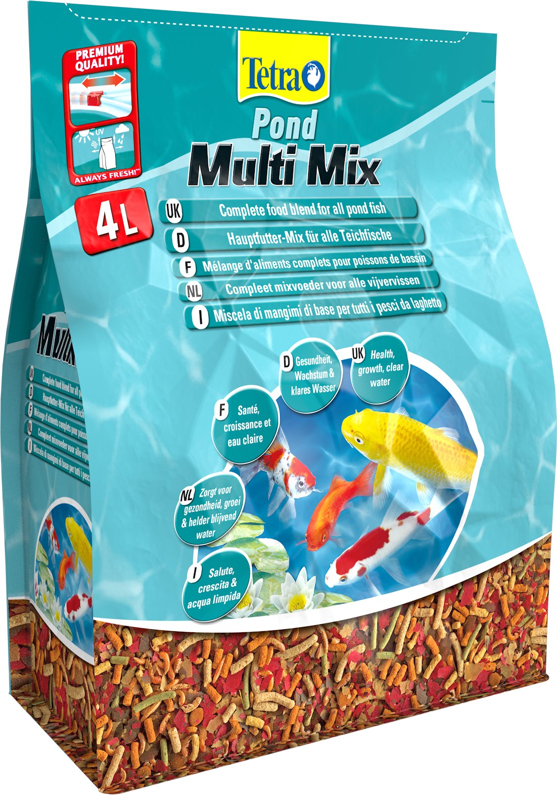 Tetra Pond Multi Mix - Transport de bassin - 3 x 1 l