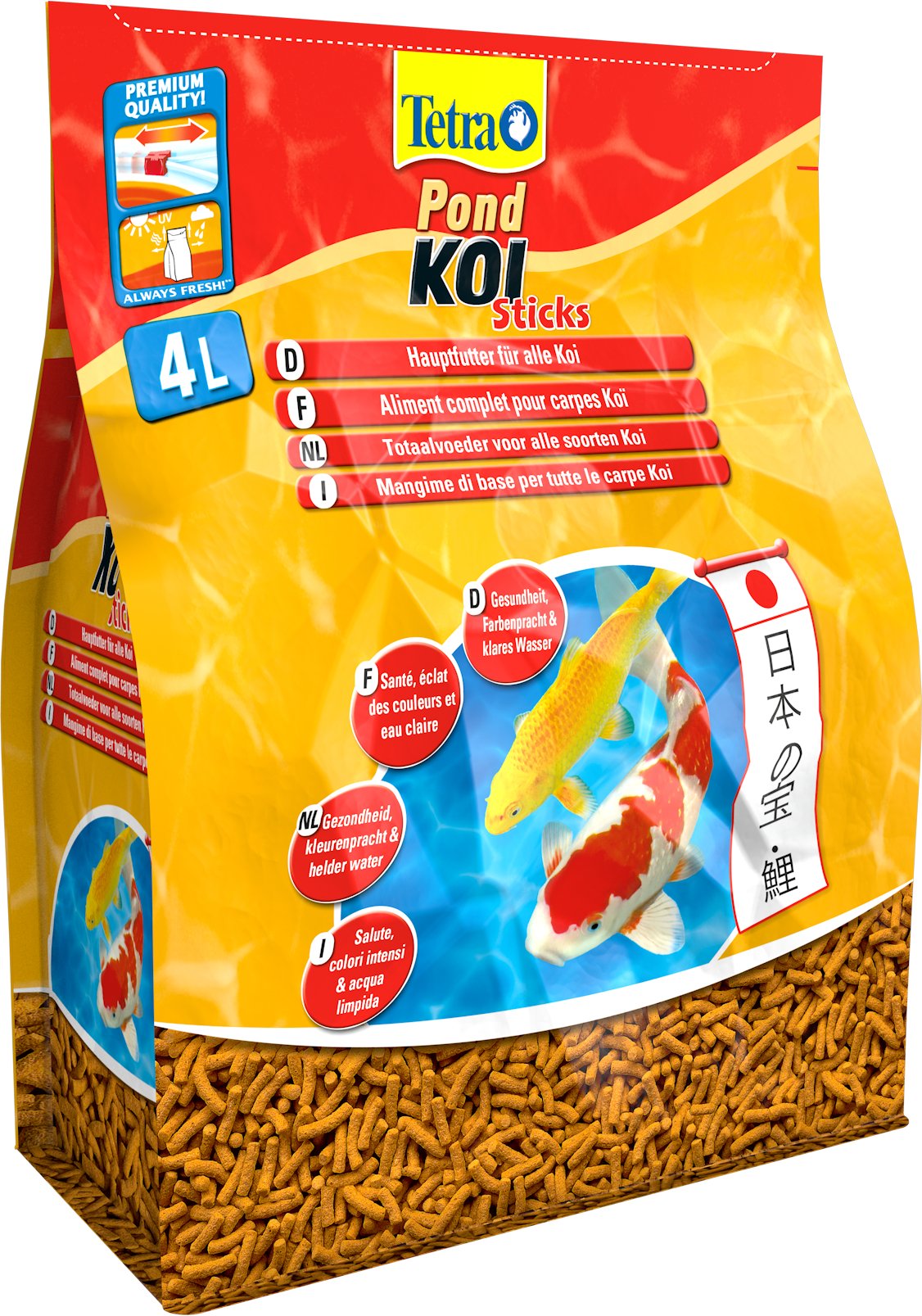 Tetra Pond Koi Sticks  1.0 L / 4.0 L / 10.0 L / 50.0 L