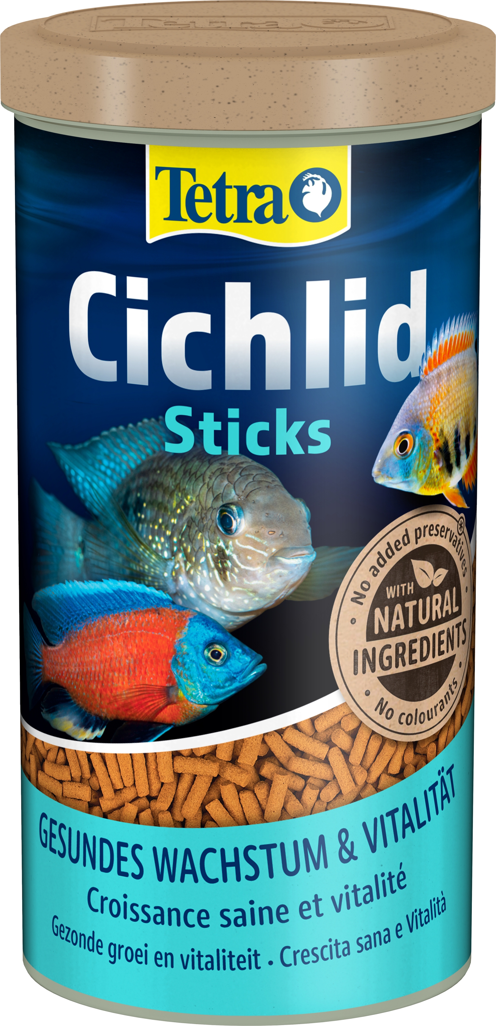 Tetra Cichlid-Sticks  500 ml / 1 Liter / 10 Liter