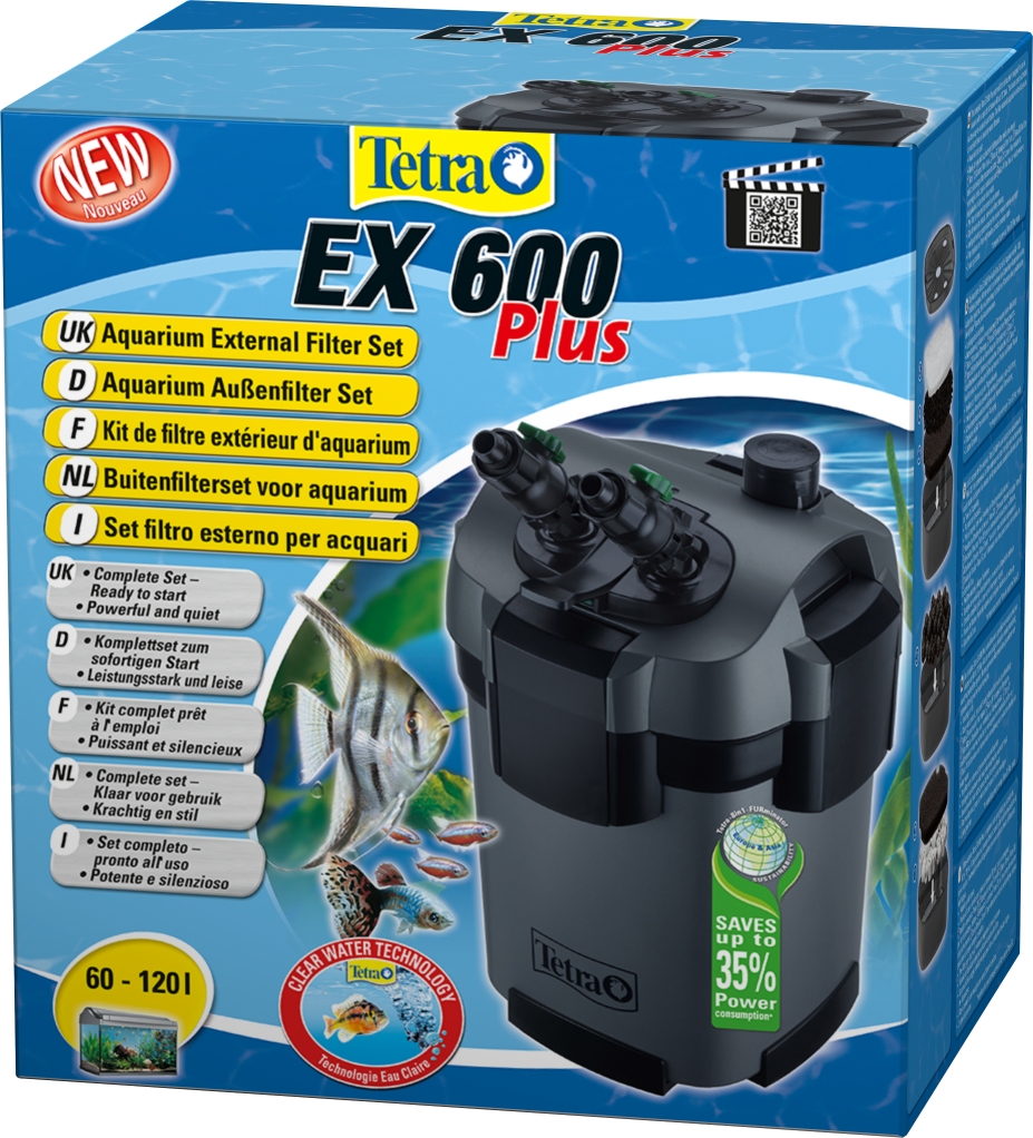 top notch microphone Snooze Tetra EX 600 Plus External Filter Complete Kit