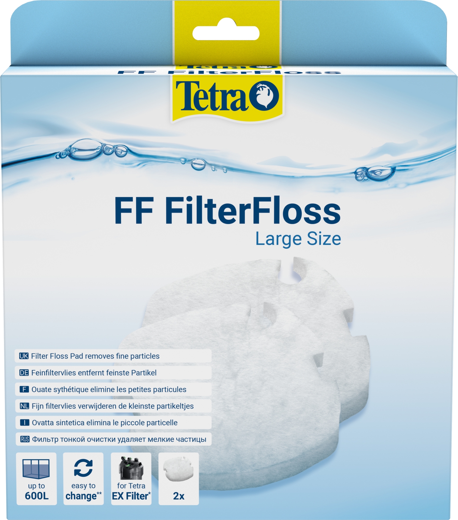 Uitputting majoor Extreme armoede Tetra FF 1200 Fine filter fleece for EX 1200