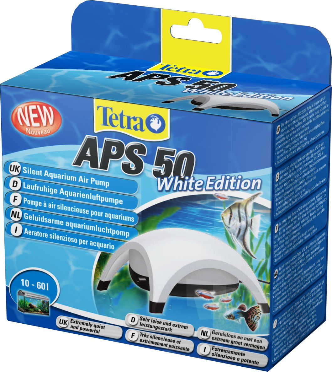 Tetra - Aquarium Air Pump White - ASP 50