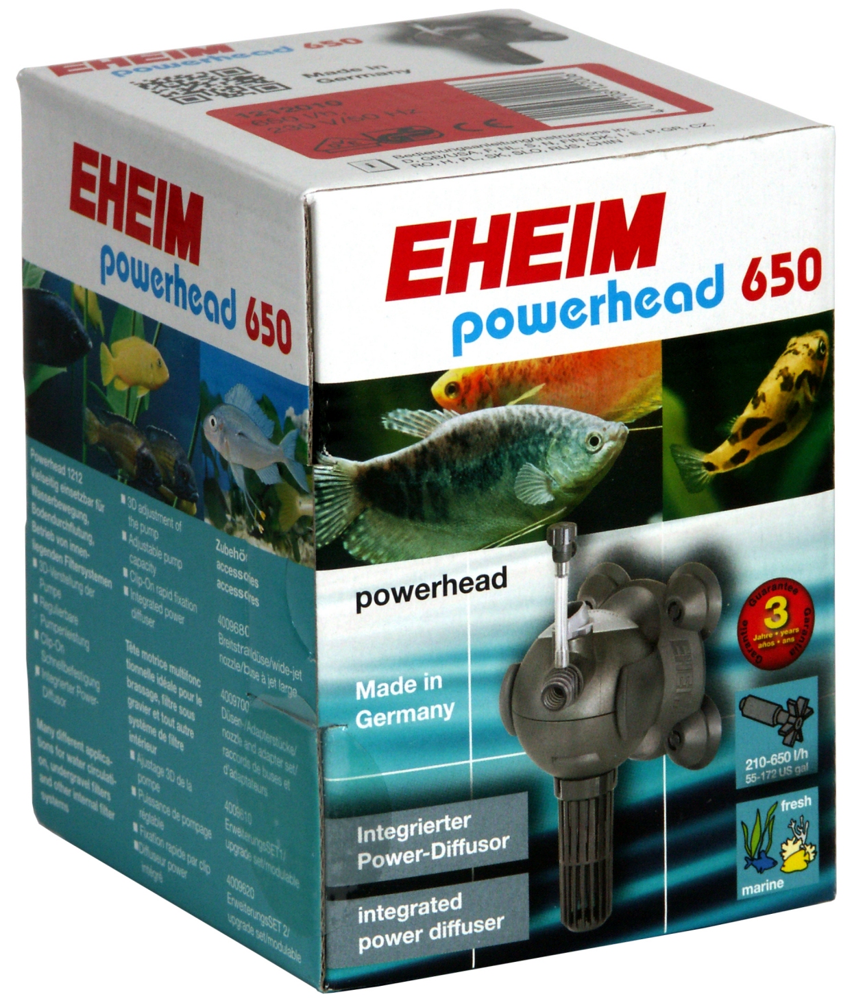 EHEIM aquaball Powerhead 650 -1212