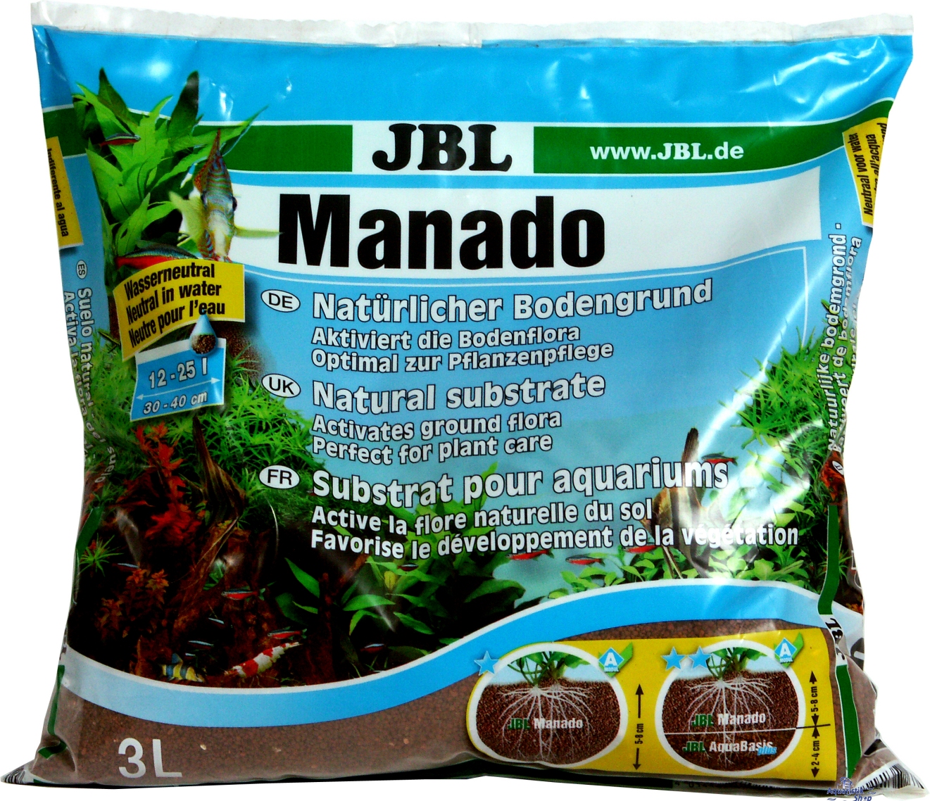 JBL MANADO NATURAL SUBSTRATE