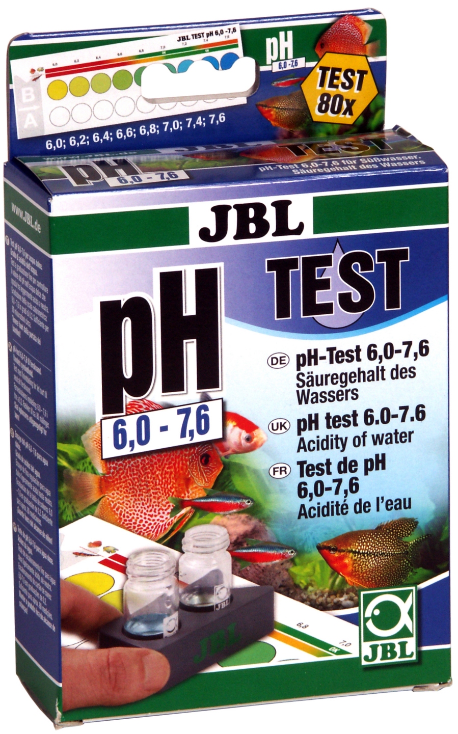 JBL Test Set pH 6.0-7.6 | Refill pack