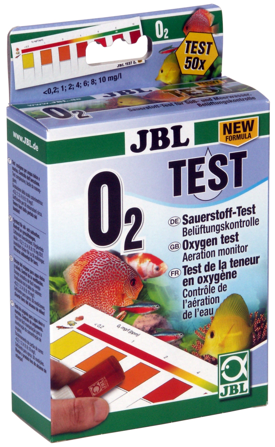 JBL TestSet O2 New Formula Sauerstoff