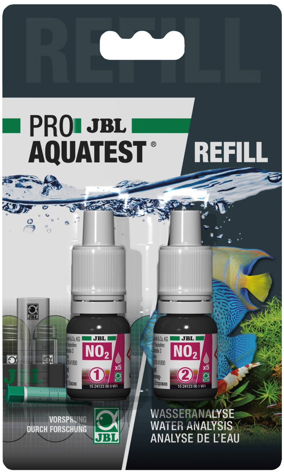 Ihr Aquaristik Fachgeschäft: Fische, Pflanzen und mehr - JBL ProAquaTest  N02 Nitrit Refill
