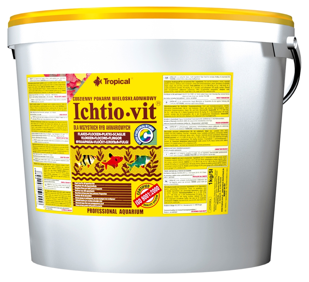ICHTIO-VIT FOOD FOR AQUARIUM FISH  MULTI-INGREDIENT TUBE TROPICAL 