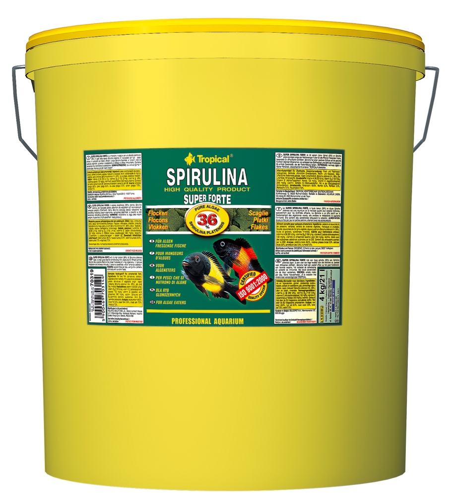 Tropical La Nourriture Pour Poissons Super Spirulina forte 36% 50