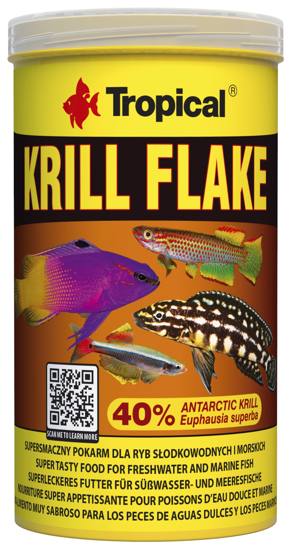 Tropical Krill Flake  100 ml / 500 ml / 5.0 L / 11.0 L