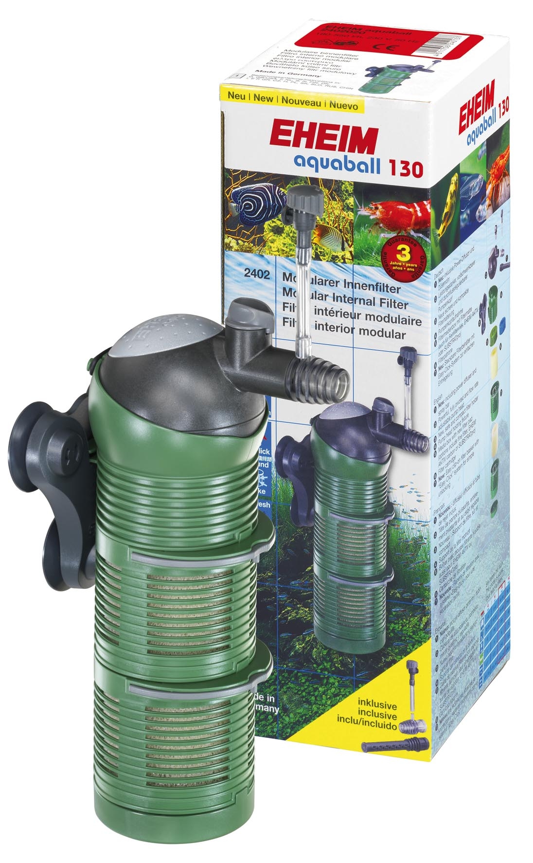 Internal Filter Aquaball-(New) With Spray Bar at Rs 3080