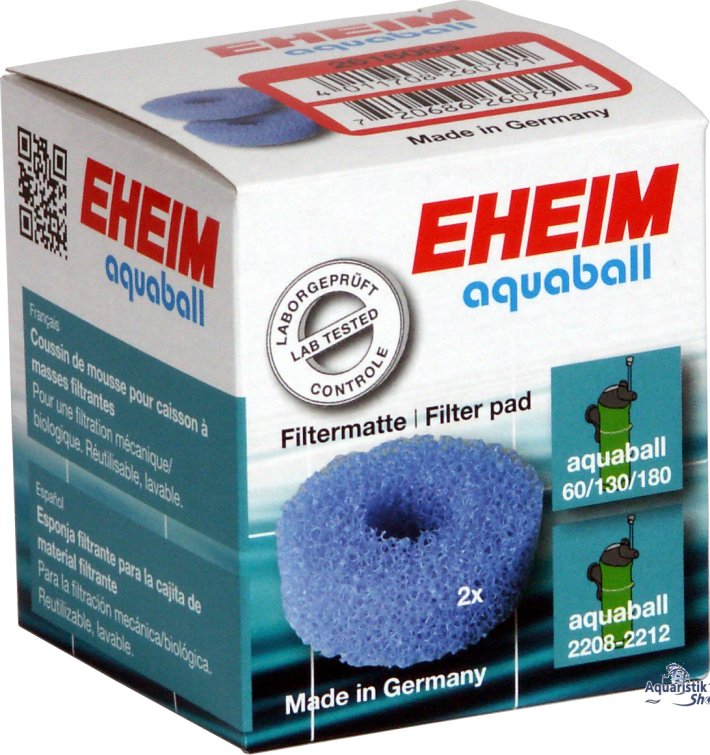 Eheim Filtermatte für Aquaball 2 Stück 