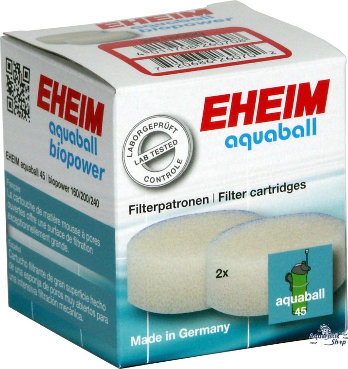 Generic Foam Filter fit for Eheim 2618060 Aquaball 45/2206,Biopower 160/200/240 