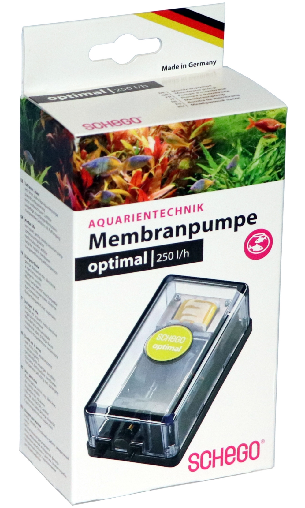 Schego Membranpumpen - Aquarium Luftpumpe - Pumpen - Meerwasser