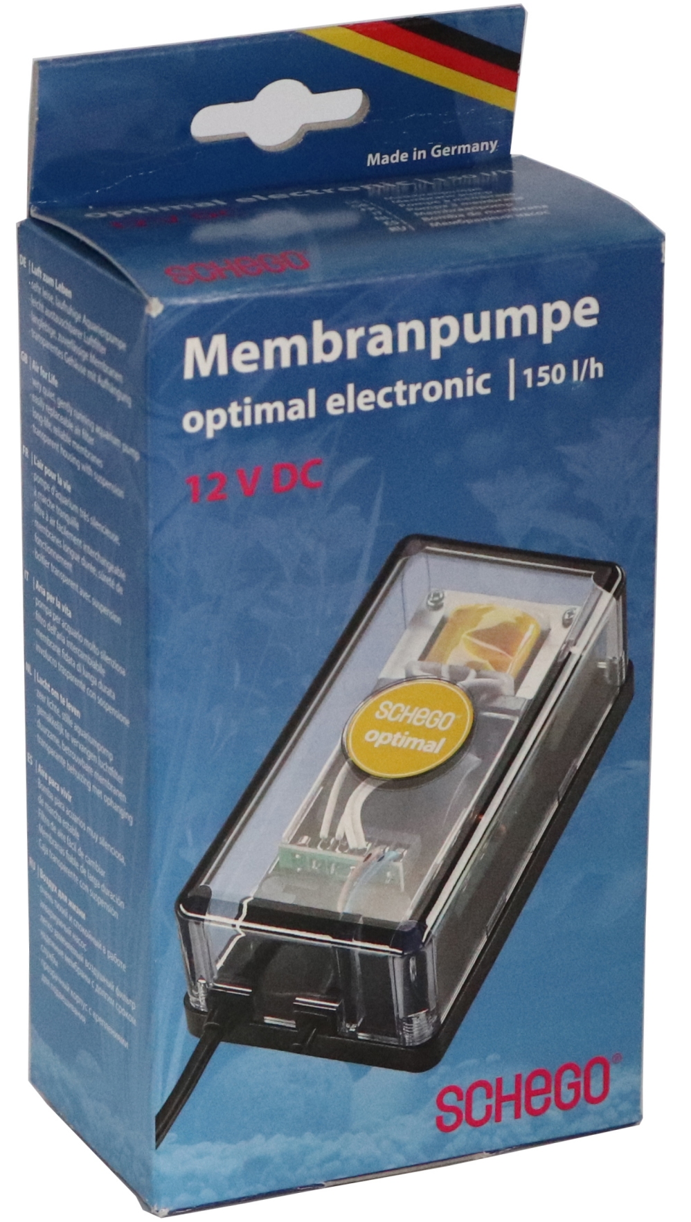 SCHEGO Membranpumpe -Optimal electronic 12V