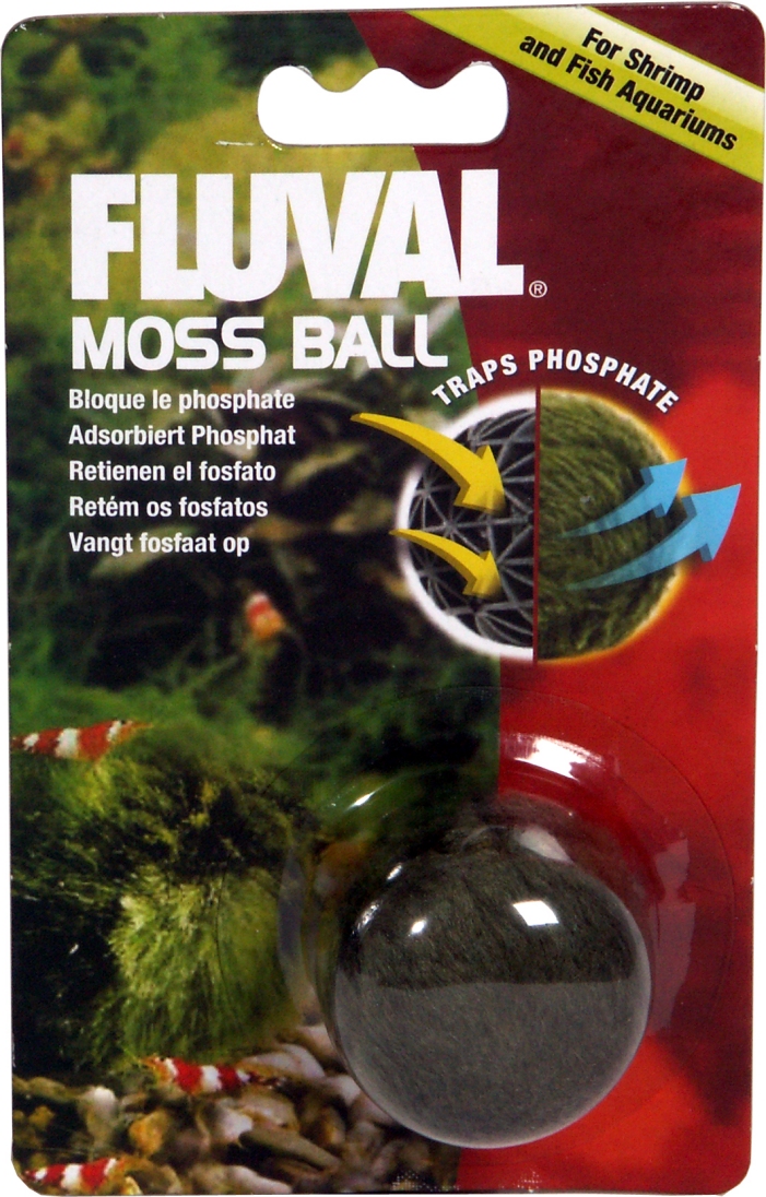 Moss Ball, 1.77 / 4.5 cm - Fluval USA
