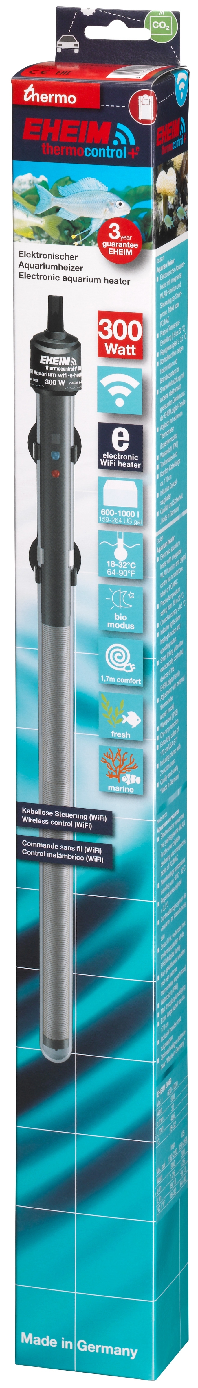 Thermocontrol-E (100 Watt) Aquarium Heater Kit - EHEIM Inkbird 