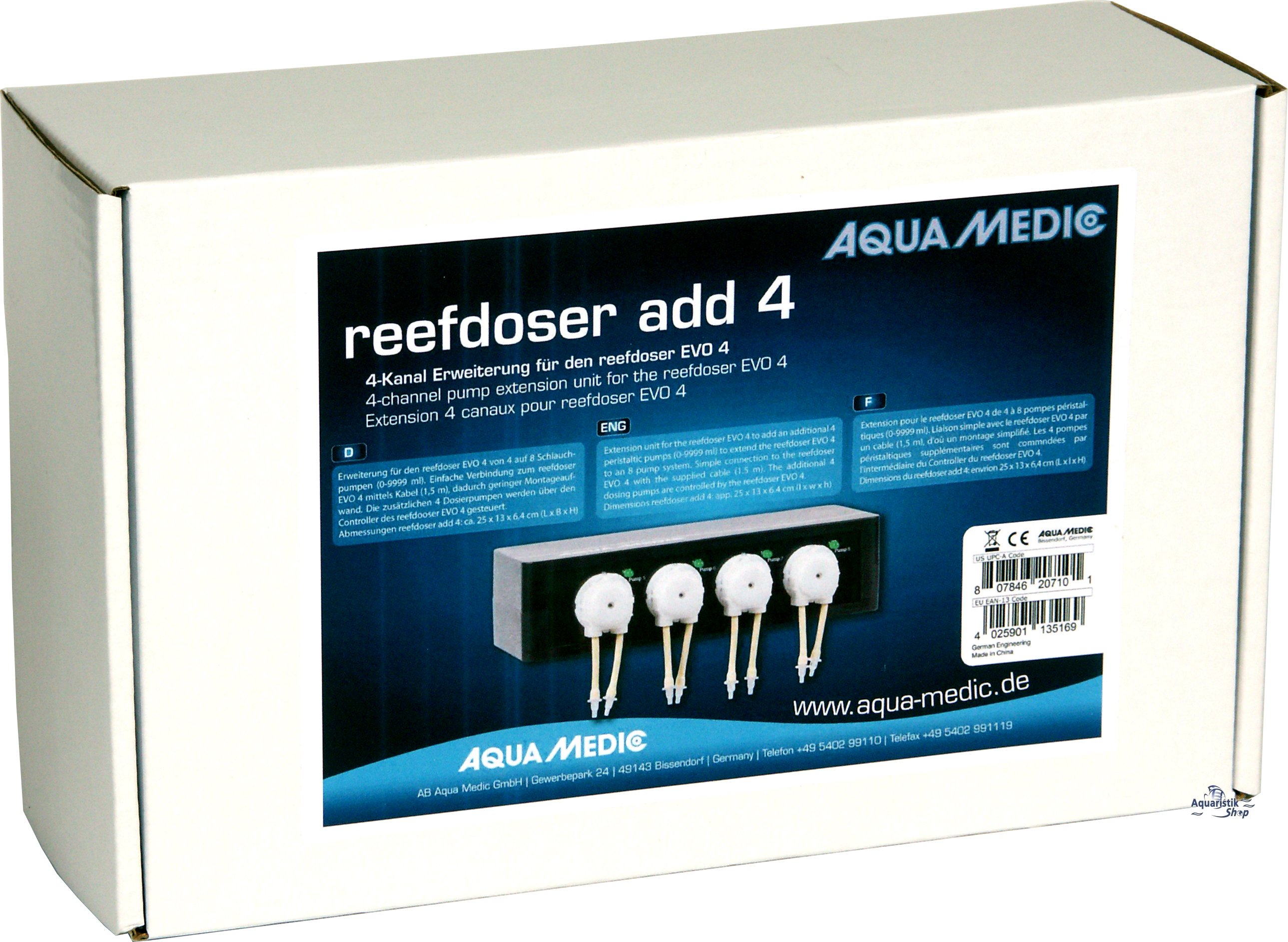 Aqua Medic Dosing Pump reefdoser add 4