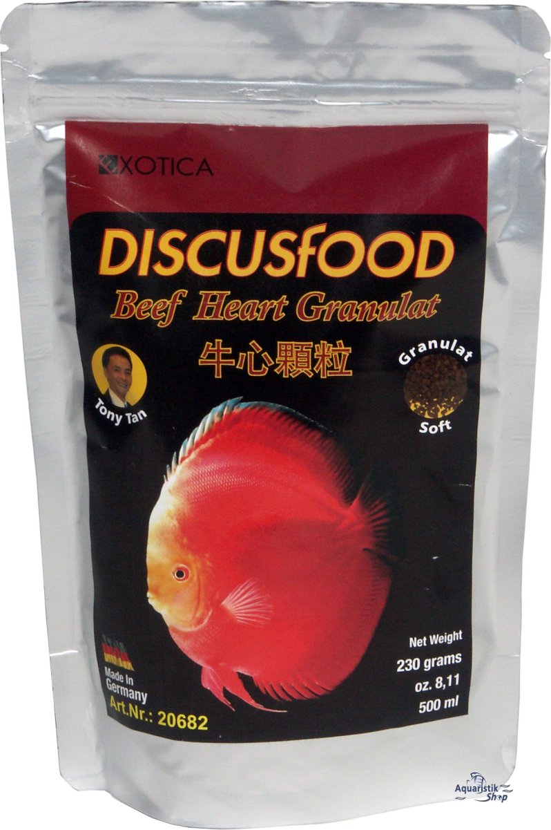 Discusfood Beef Heart Soft Granules