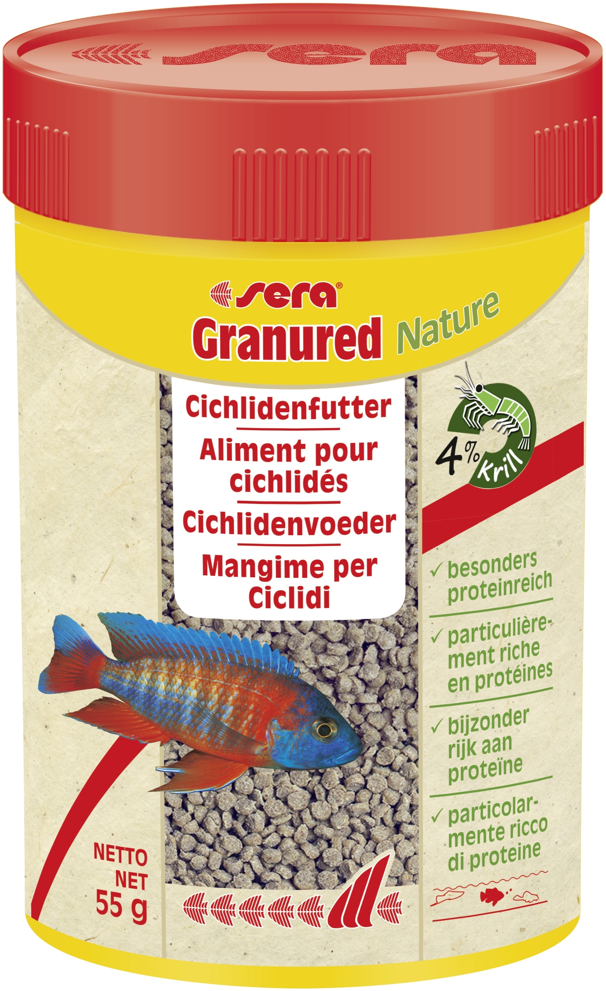  Sera 402 granured Nature 4.7 oz 250 ml : Pet Supplies