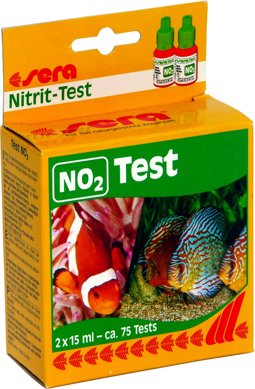 sera 4 x 15 ml Nitrit-Test NO2-Test Wasser Testen Tröpfchentest
