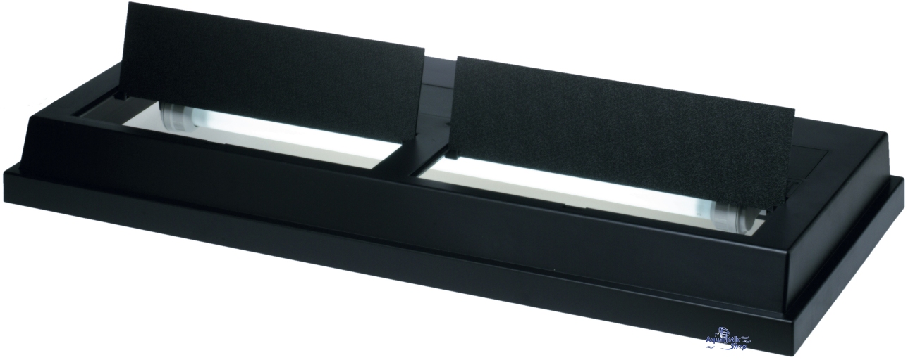 ZooPaul Aquarium Abdeckung 80x35 Mit 2X LED T8 Beleuchtung 9W