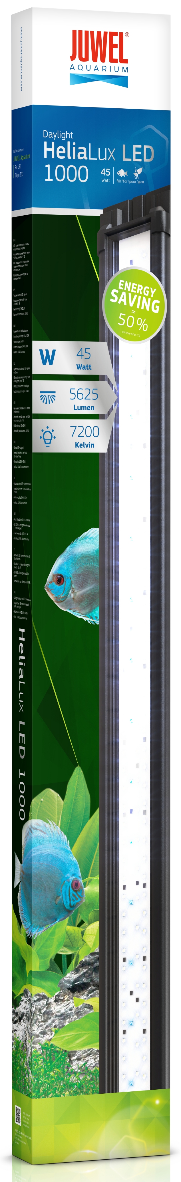 Juwel HeliaLux LED 920 mm / 1000 mm / 1200 mm / 1500 mm / 550 mm